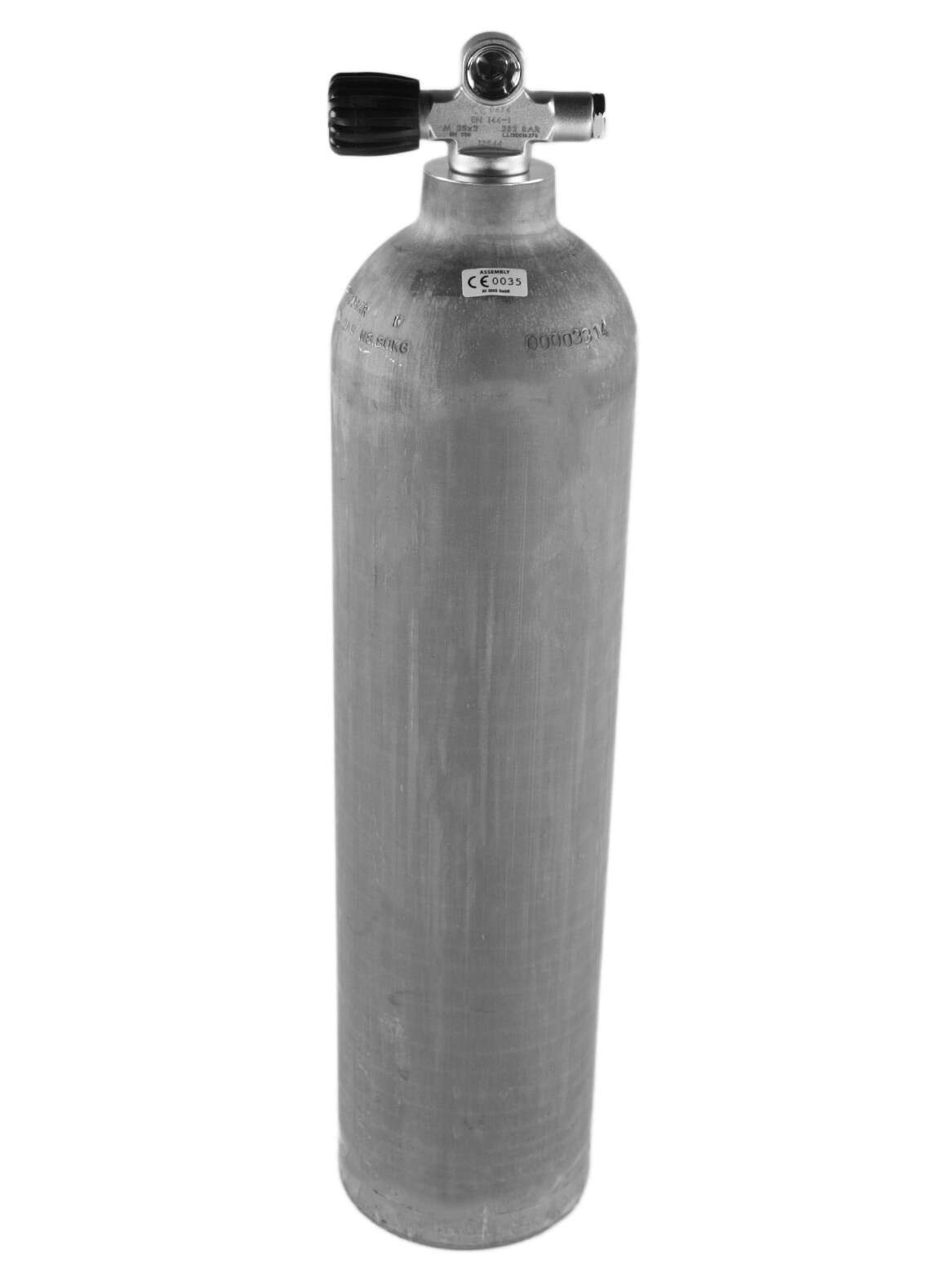 80cuf Sidemount Aluflasche