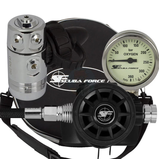 Scuba Force Black Devil Stage Atemregler Set